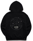 ティーダブリューエヌ(TWN)  STARDUST HOODIE BLACK SHHD3304