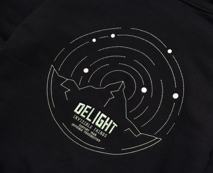 ティーダブリューエヌ(TWN)  STARDUST HOODIE BLACK SHHD3304