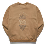 ティーダブリューエヌ(TWN)  GEOMETRY SWEAT SHIRT BEIGE STMT3300