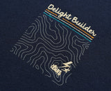 ティーダブリューエヌ(TWN)  MAPFIND SWEAT SHIRT NAVY STMT3303