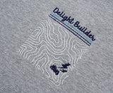 ティーダブリューエヌ(TWN)  MAPFIND SWEAT SHIRT GREY STMT3303