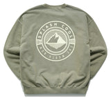 ティーダブリューエヌ(TWN)  ICEBERG PIGMENT SWEAT SHIRT KHAKI  STMT3295