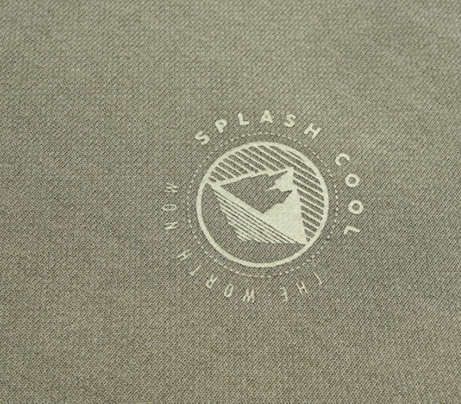 ティーダブリューエヌ(TWN)  ICEBERG PIGMENT SWEAT SHIRT KHAKI  STMT3295