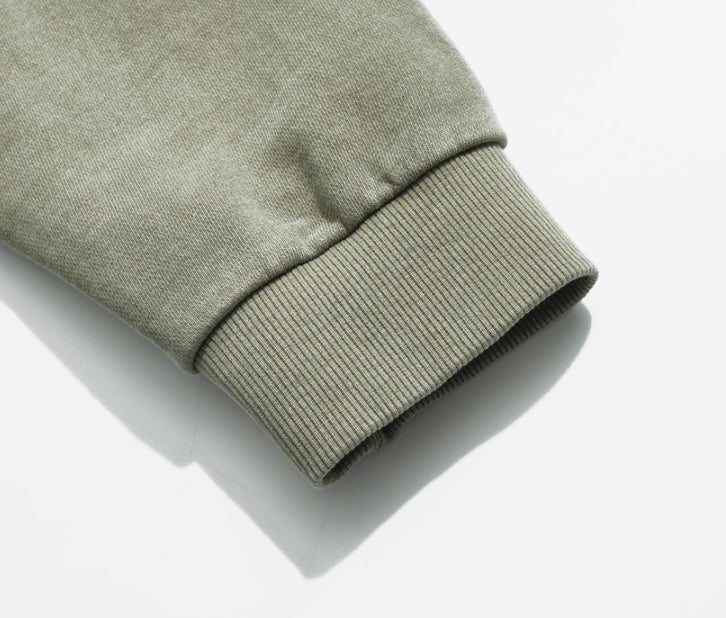 ティーダブリューエヌ(TWN)  ICEBERG PIGMENT SWEAT SHIRT KHAKI  STMT3295