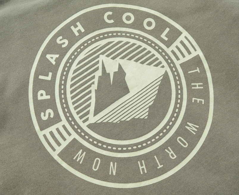 ティーダブリューエヌ(TWN)  ICEBERG PIGMENT SWEAT SHIRT KHAKI  STMT3295