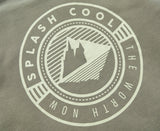 ティーダブリューエヌ(TWN)  ICEBERG PIGMENT SWEAT SHIRT KHAKI  STMT3295