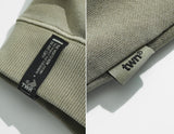 ティーダブリューエヌ(TWN)  ICEBERG PIGMENT SWEAT SHIRT KHAKI  STMT3295