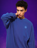 ティーダブリューエヌ(TWN)  ICEBERG PIGMENT SWEAT SHIRT CLASSIC BLUE STMT3295