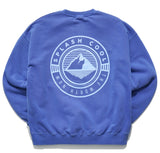 ティーダブリューエヌ(TWN)  ICEBERG PIGMENT SWEAT SHIRT CLASSIC BLUE STMT3295
