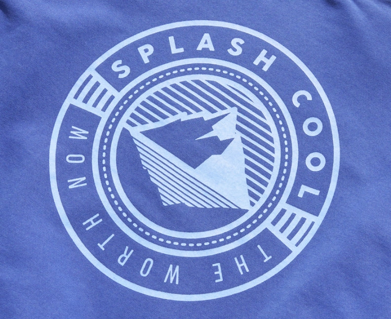 ティーダブリューエヌ(TWN)  ICEBERG PIGMENT SWEAT SHIRT CLASSIC BLUE STMT3295