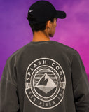 ティーダブリューエヌ(TWN)  ICEBERG PIGMENT SWEAT SHIRT DEEP GREY STMT3295