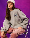 ティーダブリューエヌ(TWN)  BUILDERONE SWEAT SHIRT GREY STMT3294