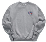 ティーダブリューエヌ(TWN)  BUILDERONE SWEAT SHIRT GREY STMT3294