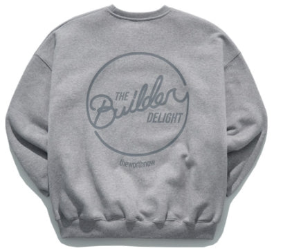 ティーダブリューエヌ(TWN)  BUILDERONE SWEAT SHIRT GREY STMT3294