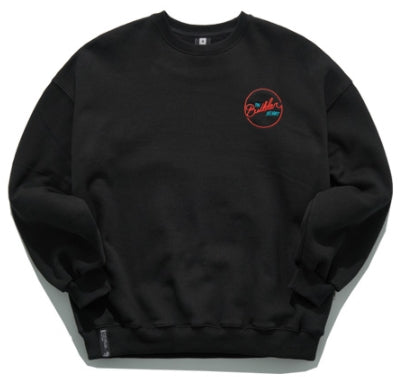 ティーダブリューエヌ(TWN)  BUILDERONE SWEAT SHIRT BLACK STMT3294