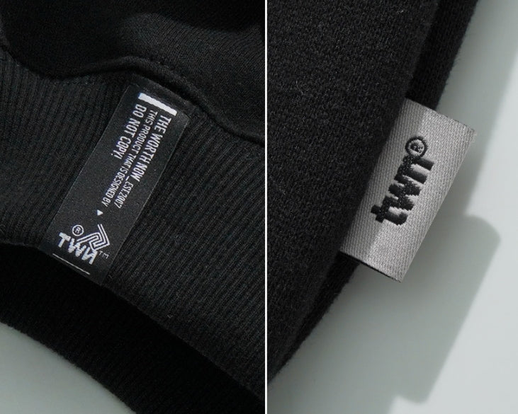 ティーダブリューエヌ(TWN)  BUILDERONE SWEAT SHIRT BLACK STMT3294