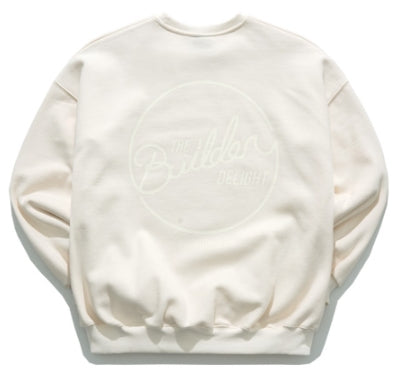 ティーダブリューエヌ(TWN)  BUILDERONE SWEAT SHIRT IVORY STMT3294