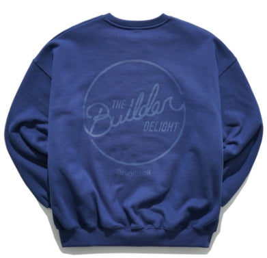 ティーダブリューエヌ(TWN)  BUILDERONE SWEAT SHIRT NAVY STMT3294