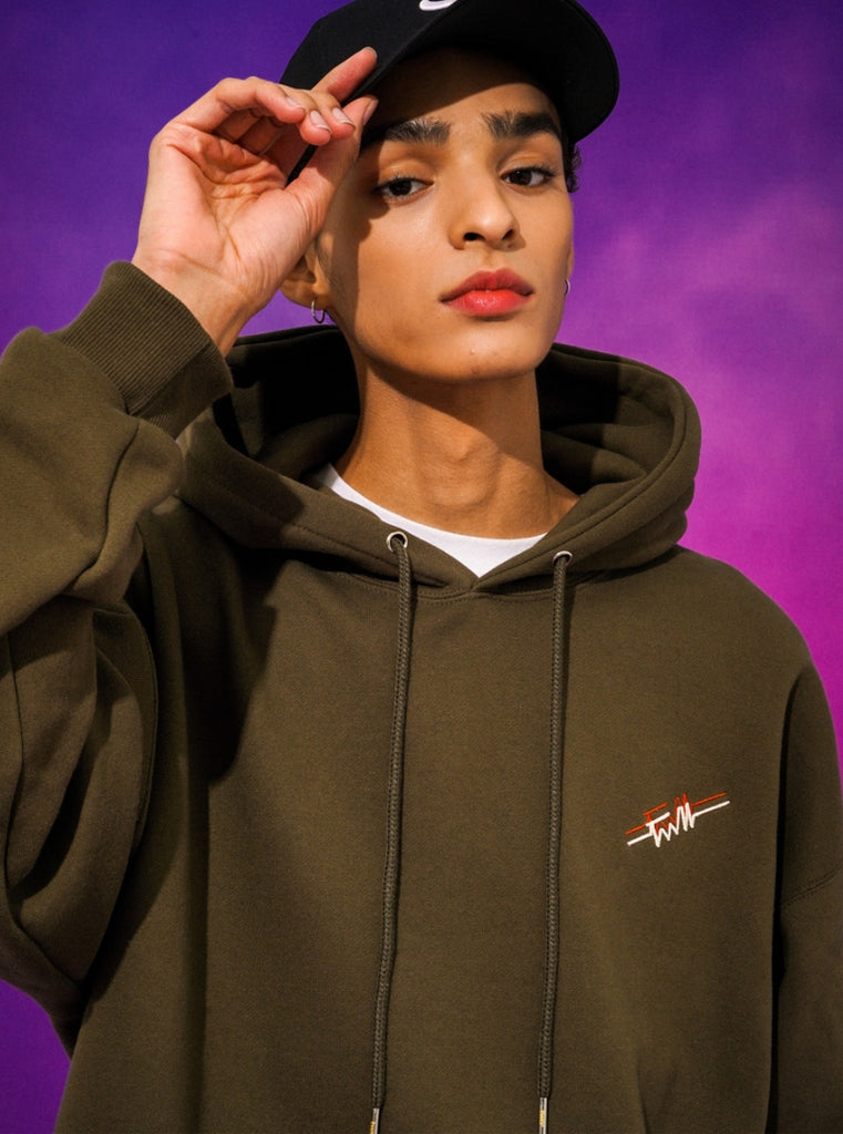 ティーダブリューエヌ(TWN)  RPM HOODIE KAHKI SHHD3302