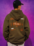 ティーダブリューエヌ(TWN)  RPM HOODIE KAHKI SHHD3302