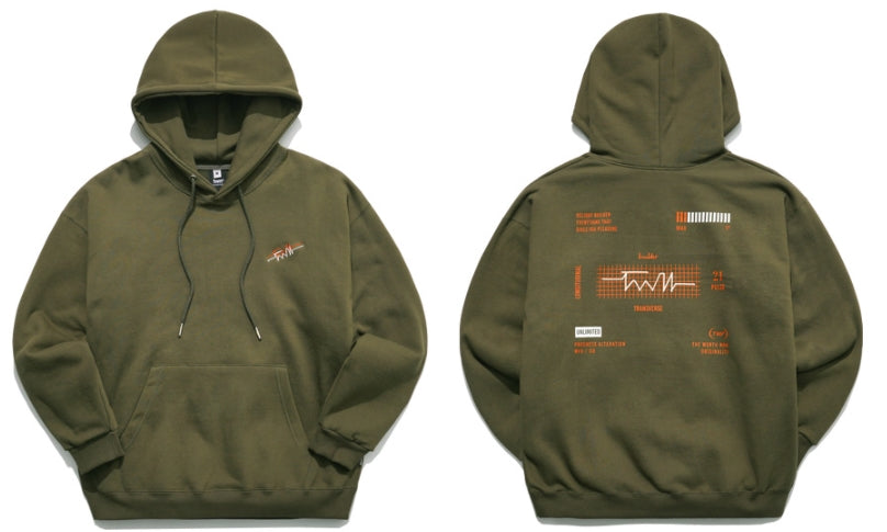 ティーダブリューエヌ(TWN)  RPM HOODIE KAHKI SHHD3302