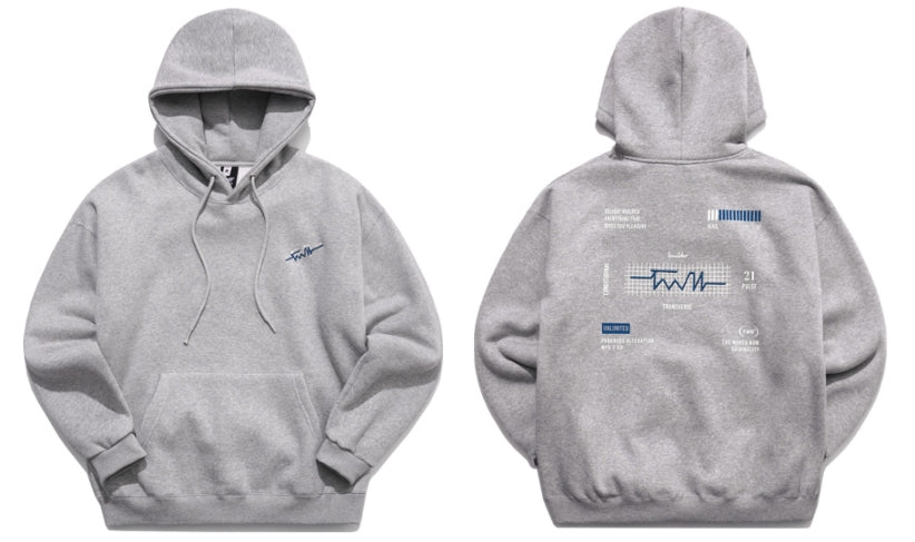 ティーダブリューエヌ(TWN)  RPM HOODIE GREY SHHD3302