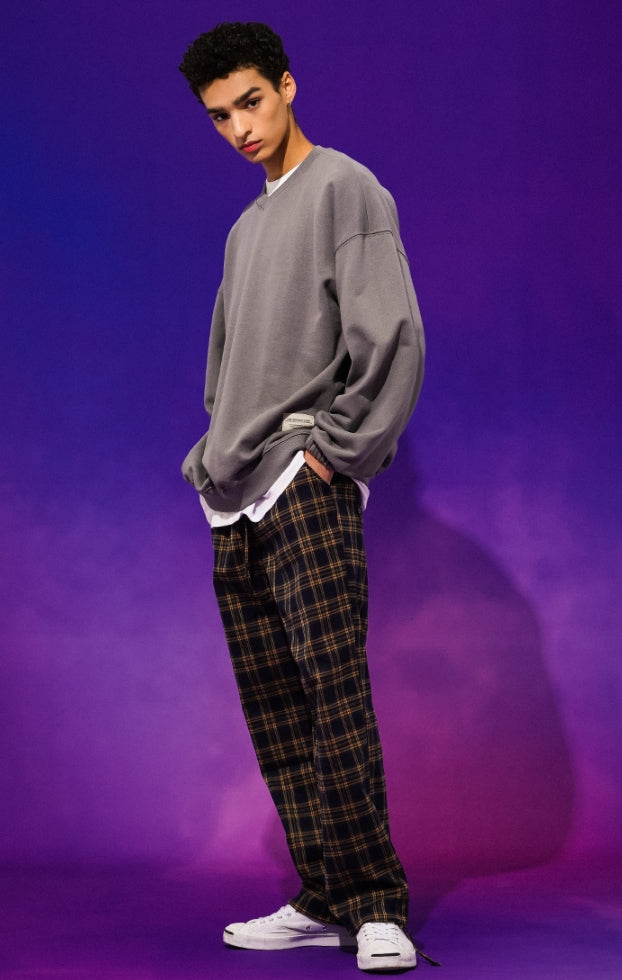 ティーダブリューエヌ(TWN)  MITTY SWEAT SHIRT DEEP GREY LMMT3298