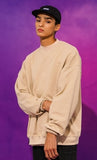 ティーダブリューエヌ(TWN)  MITTY SWEAT SHIRT BEIGE LMMT3298