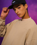 ティーダブリューエヌ(TWN)  MITTY SWEAT SHIRT BEIGE LMMT3298