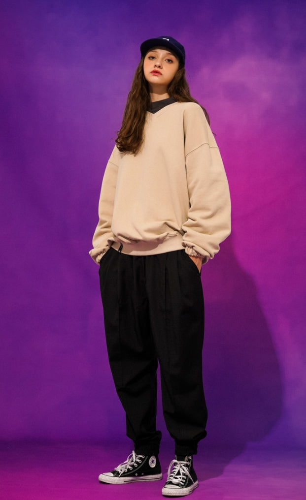 ティーダブリューエヌ(TWN)  MITTY SWEAT SHIRT BEIGE LMMT3298