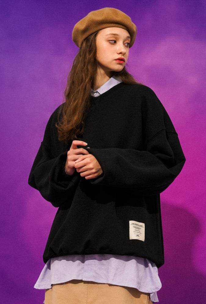 ティーダブリューエヌ(TWN)  MITTY SWEAT SHIRT BLACK LMMT3298