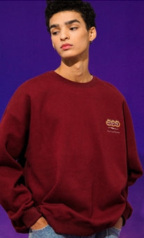 ティーダブリューエヌ(TWN)  TERRI SWEAT SHIRT WINE JEMT3297