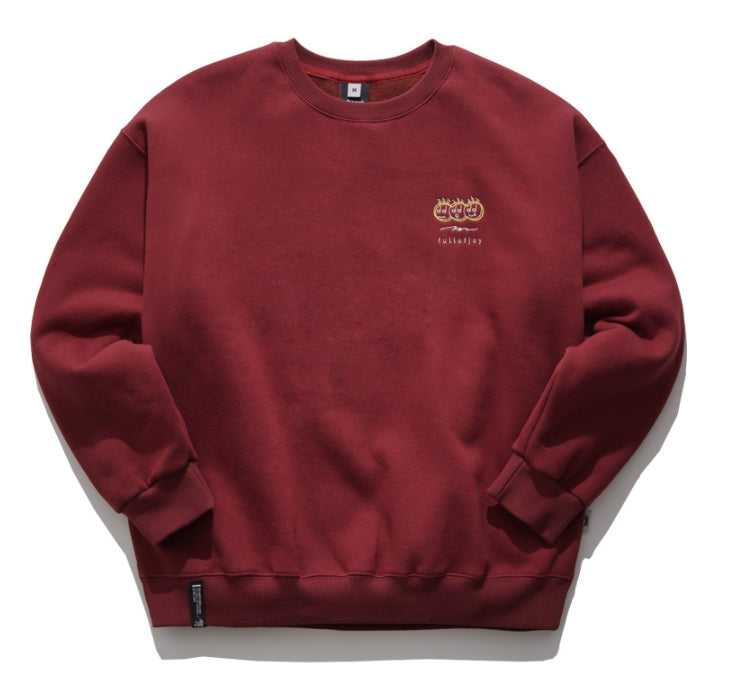 ティーダブリューエヌ(TWN)  TERRI SWEAT SHIRT WINE JEMT3297