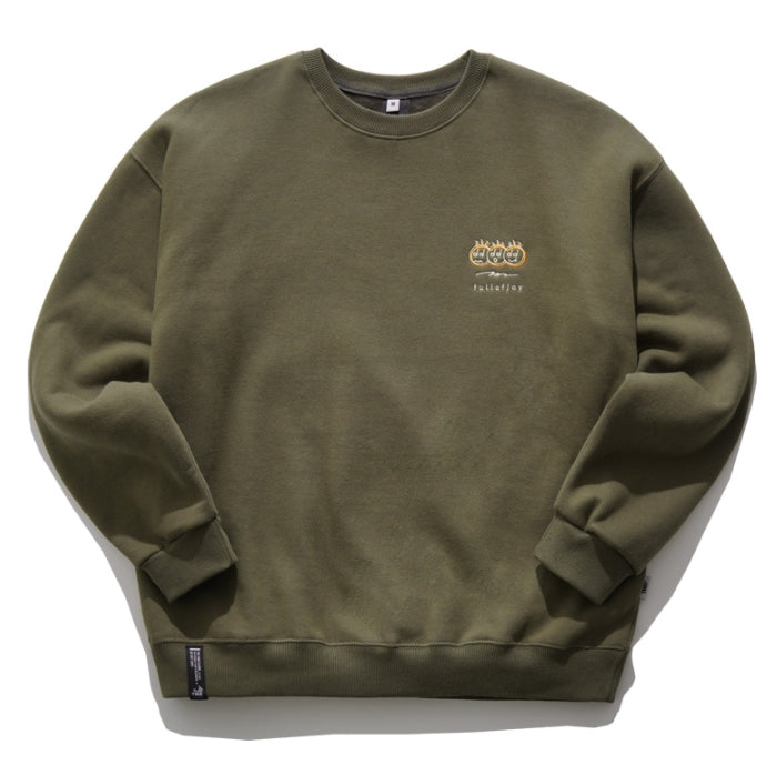 ティーダブリューエヌ(TWN)  TERRI SWEAT SHIRT KHAKI JEMT3297
