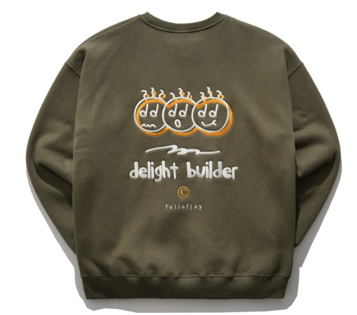ティーダブリューエヌ(TWN)  TERRI SWEAT SHIRT KHAKI JEMT3297