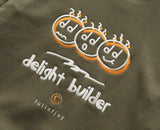 ティーダブリューエヌ(TWN)  TERRI SWEAT SHIRT KHAKI JEMT3297