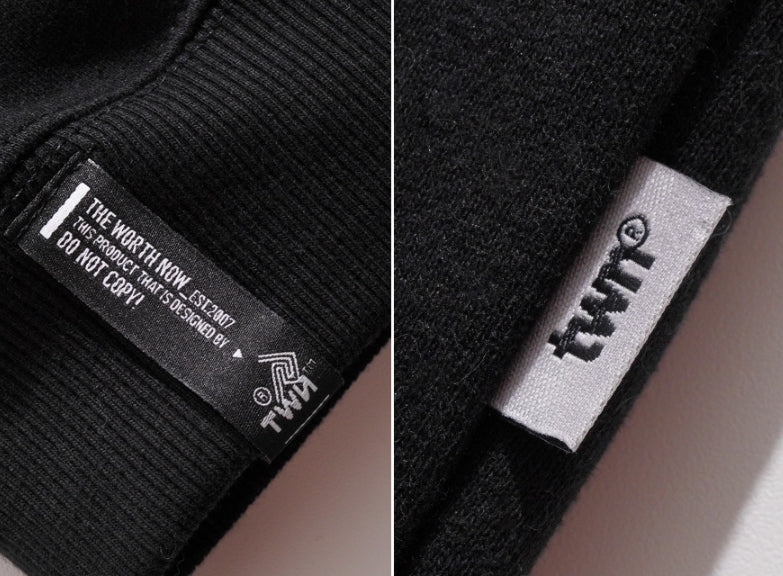 ティーダブリューエヌ(TWN)  TERRI SWEAT SHIRT BLACK JEMT3297