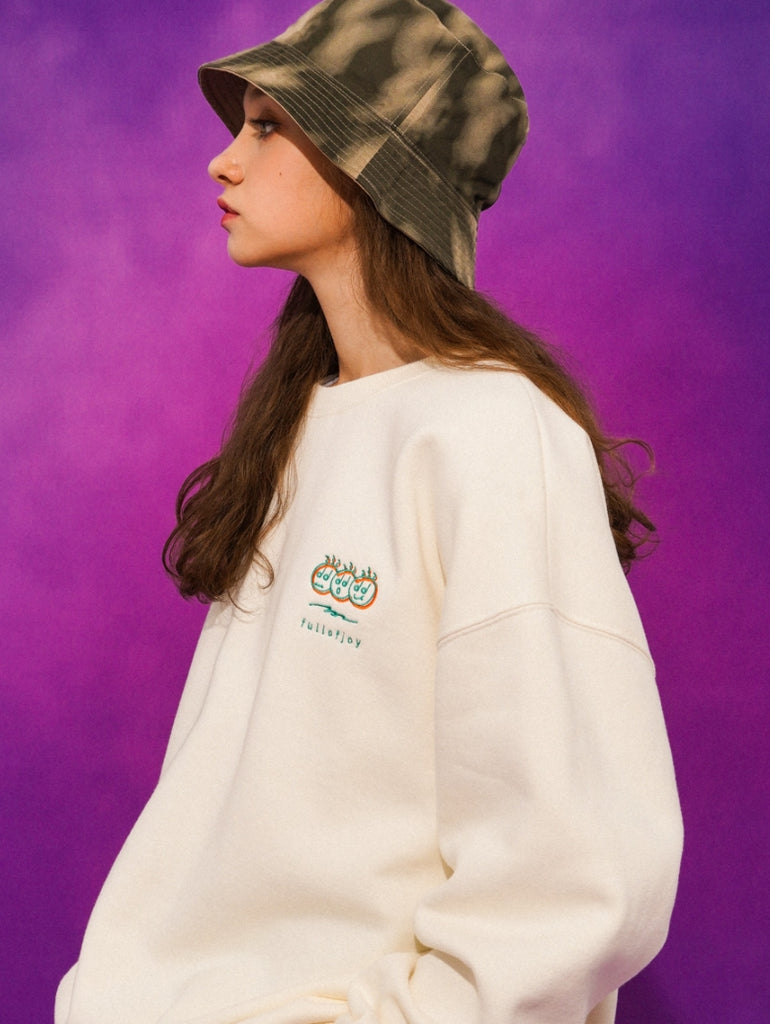 ティーダブリューエヌ(TWN)  TERRI SWEAT SHIRT IVORY JEMT3297