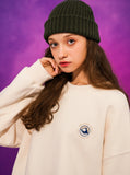 ティーダブリューエヌ(TWN)  ICEBERG SWEAT SHIRT IVORY STMT3296