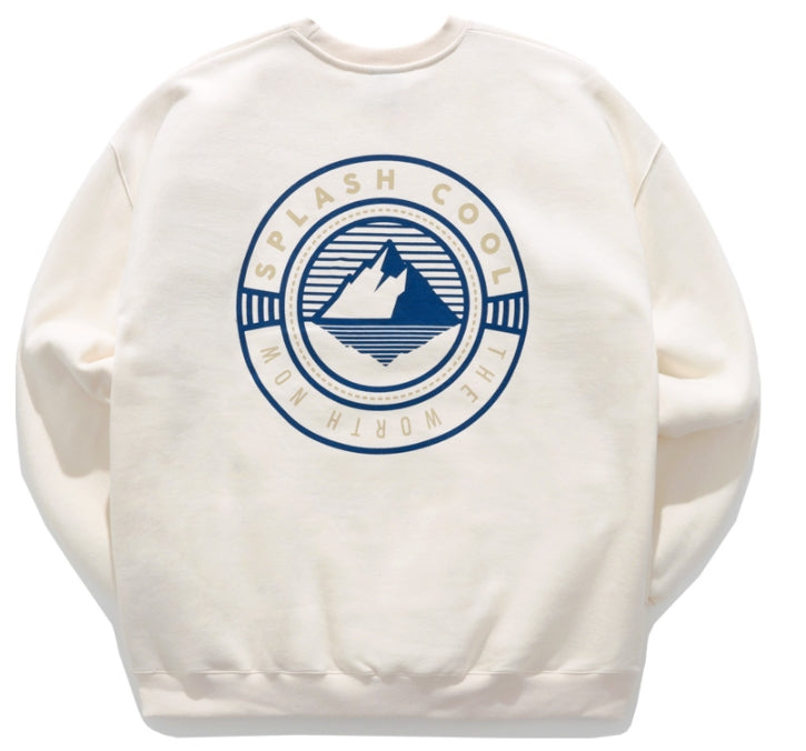 ティーダブリューエヌ(TWN)  ICEBERG SWEAT SHIRT IVORY STMT3296