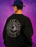 ティーダブリューエヌ(TWN)  ICEBERG SWEAT SHIRT BLACK STMT3296