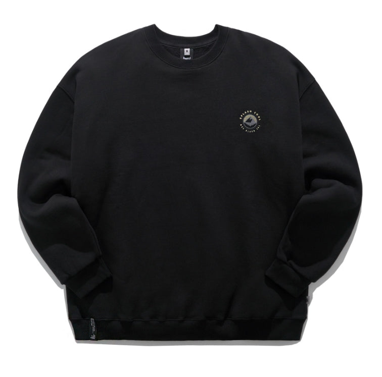 ティーダブリューエヌ(TWN)  ICEBERG SWEAT SHIRT BLACK STMT3296