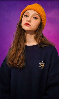 ティーダブリューエヌ(TWN)  ICEBERG SWEAT SHIRT NAVY STMT3296