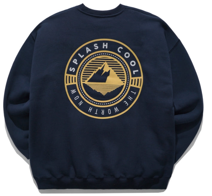 ティーダブリューエヌ(TWN)  ICEBERG SWEAT SHIRT NAVY STMT3296