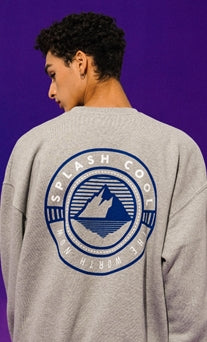 ティーダブリューエヌ(TWN)  ICEBERG SWEAT SHIRT GREY STMT3296