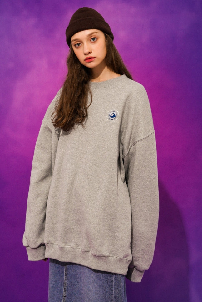 ティーダブリューエヌ(TWN)  ICEBERG SWEAT SHIRT GREY STMT3296