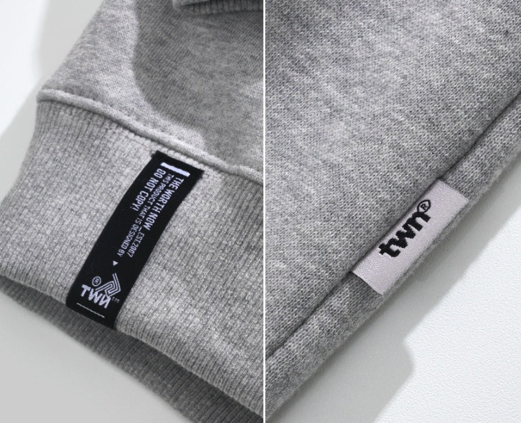 ティーダブリューエヌ(TWN)  ICEBERG SWEAT SHIRT GREY STMT3296