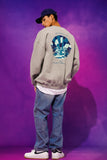 ティーダブリューエヌ(TWN)  DUSK SWEAT SHIRT GREY LMMT3299