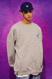 ティーダブリューエヌ(TWN)  DUSK SWEAT SHIRT GREY LMMT3299