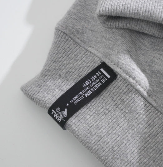 ティーダブリューエヌ(TWN)  DUSK SWEAT SHIRT GREY LMMT3299